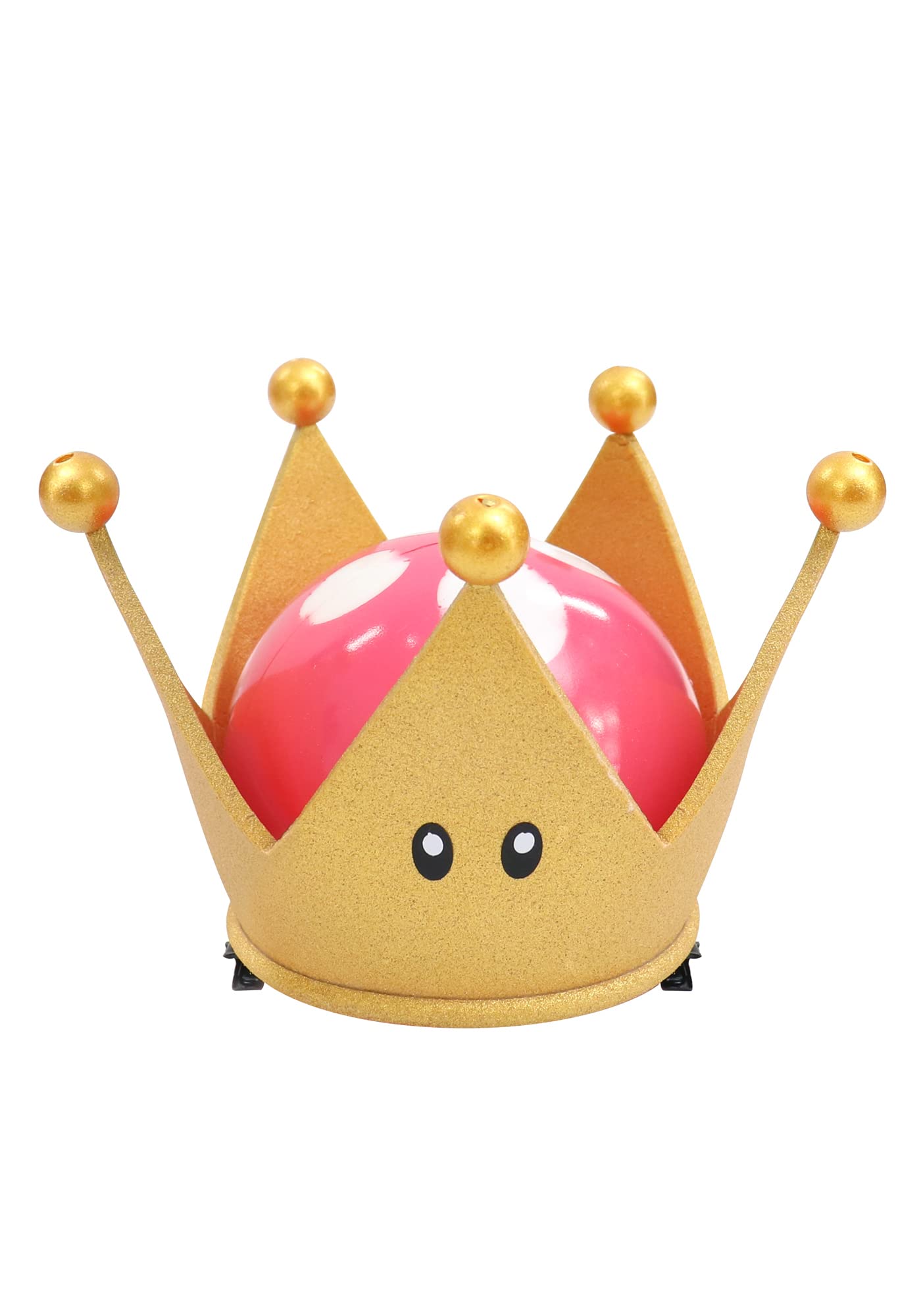 C-ZOFEK Bowsette Crown Gold Plastic Halloween Cosplay for Women (Gold)