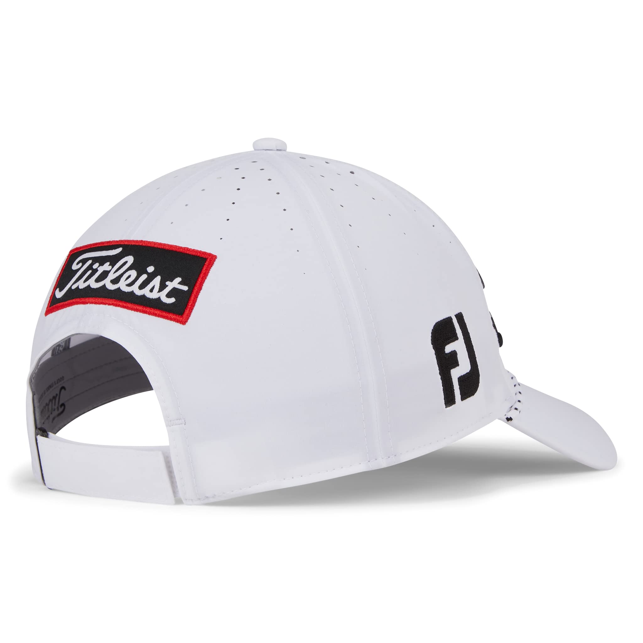 Titleist Womens Tour Breezer Golf Hat Baseball Cap, White/Black