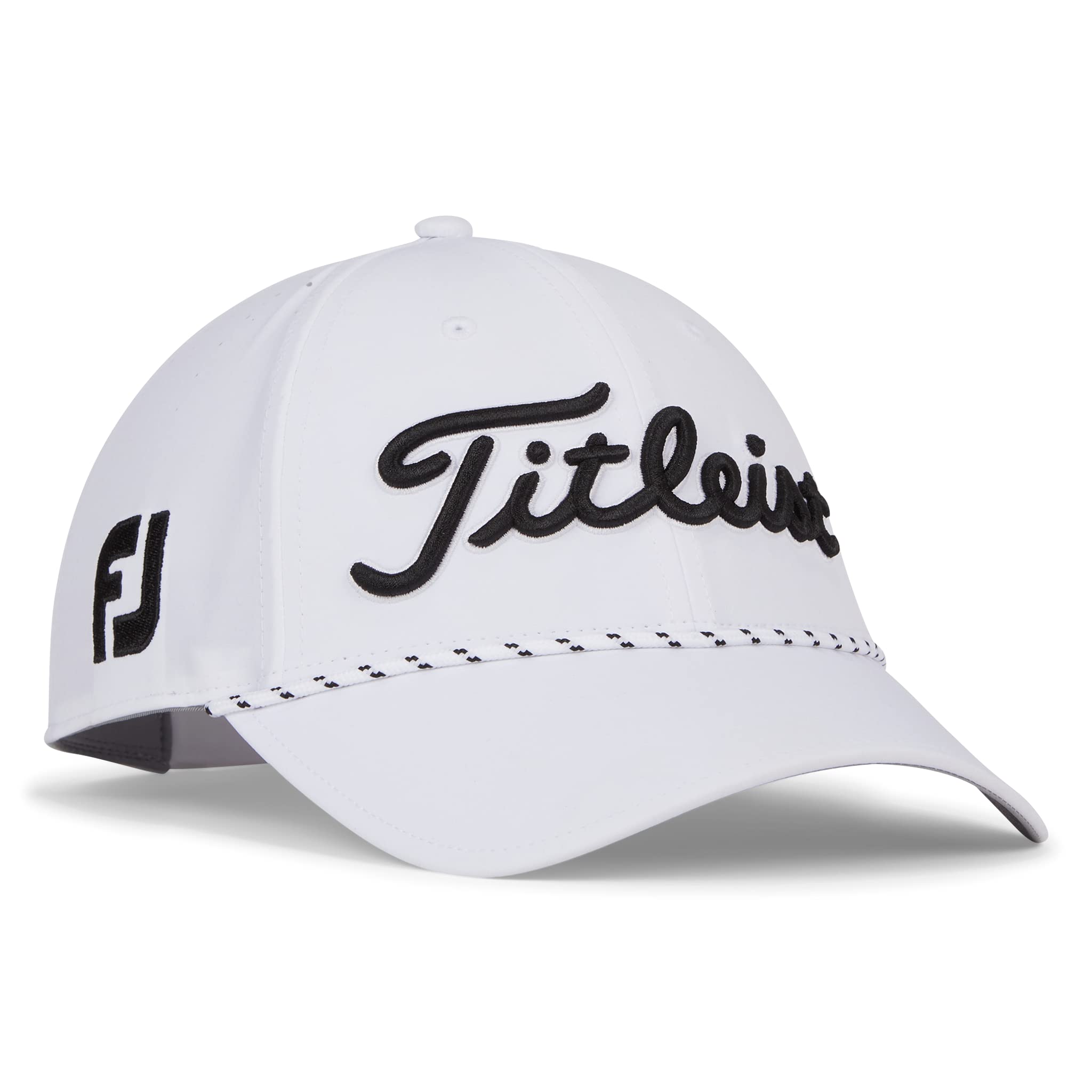 Titleist Womens Tour Breezer Golf Hat Baseball Cap, White/Black