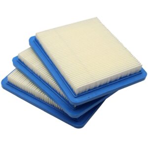 491588s air filter, compatible with briggs 491588, toro 20332, craftsman 3364, premium lawn mower air cleaner (3pcs)