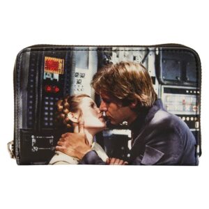 loungefly star wars empire strikes back final frames zip-around wallet