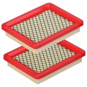 emmawin 2 pack 951-15245 air filter for cub cadet mtd 159cc 196cc engine lawn mower, replace air filter 751-15245