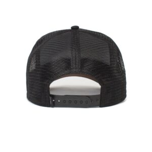 Goorin Bros. The Farm Unisex Original Adjustable Snapback Trucker Hat, Black (The Baddest Boy), One Size