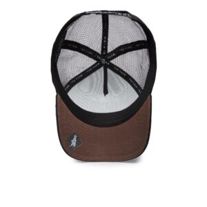 Goorin Bros. The Farm Unisex Original Adjustable Snapback Trucker Hat, Black (The Baddest Boy), One Size