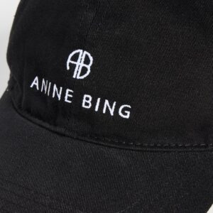 ANINE BING Women's Jeremy Baseball Cap, Black, One Size