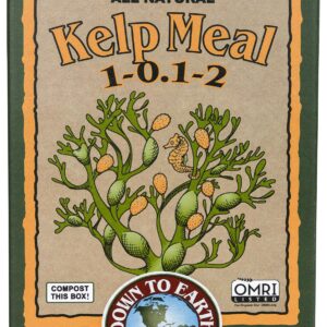 Down to Earth Organic Kelp Meal Fertilizer Mix 1-0.1-2, 4 lb