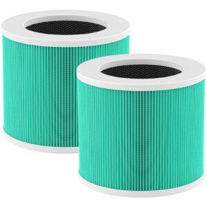 hy1800 replacement filt-er compatible with morento/loytio/ayafato/ioiow air purifi-er, h13 ture hepa hy1800 filt-er (2 pack)