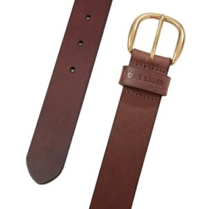 Eddie Bauer Women's Casual Belts, One Size Fits Most, Classic Leather-Tan, Medium