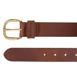 Eddie Bauer Women's Casual Belts, One Size Fits Most, Classic Leather-Tan, Medium