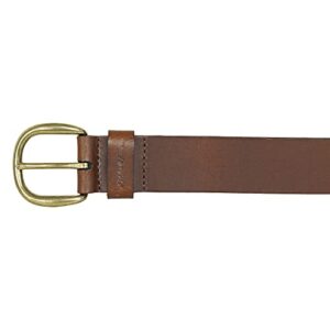 Eddie Bauer Women's Casual Belts, One Size Fits Most, Classic Leather-Tan, Medium