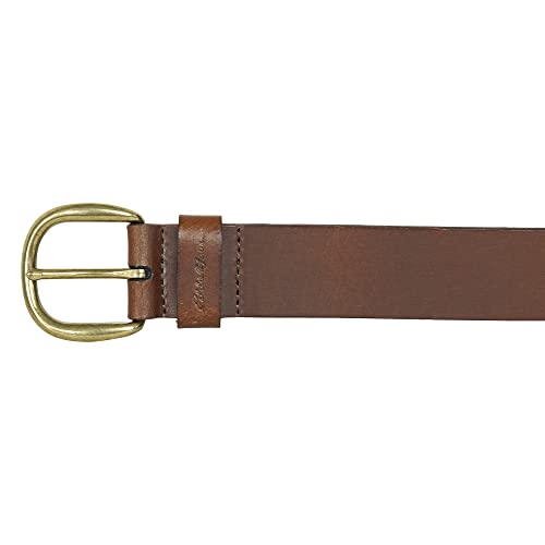 Eddie Bauer Women's Casual Belts, One Size Fits Most, Classic Leather-Tan, Medium