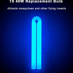 BF150 Replacement Bulb Compatible with Flowtron BK-80D, MC9000, FC7600 and Stinger B4040 Bug Zapper, 12 Inch FUL40T8/BL U Type Light Bulb for 40W Electronic Insect Killer, 2 Pack