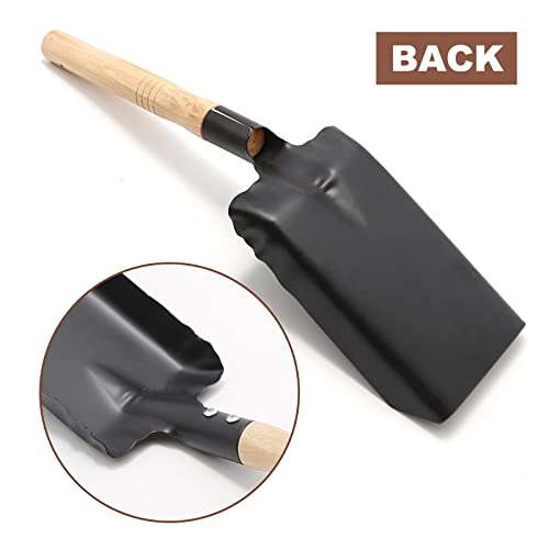 Fireplace Ash Shovel Tool Scoop Dust Pan Coal Hand Shovel Fire Stove Fireplace Trowel Ash Sweep Farm Wood Shovel