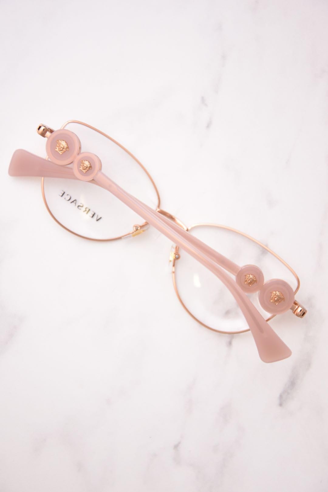 Versace Eyeglasses VE 1284 1412 Rose Gold