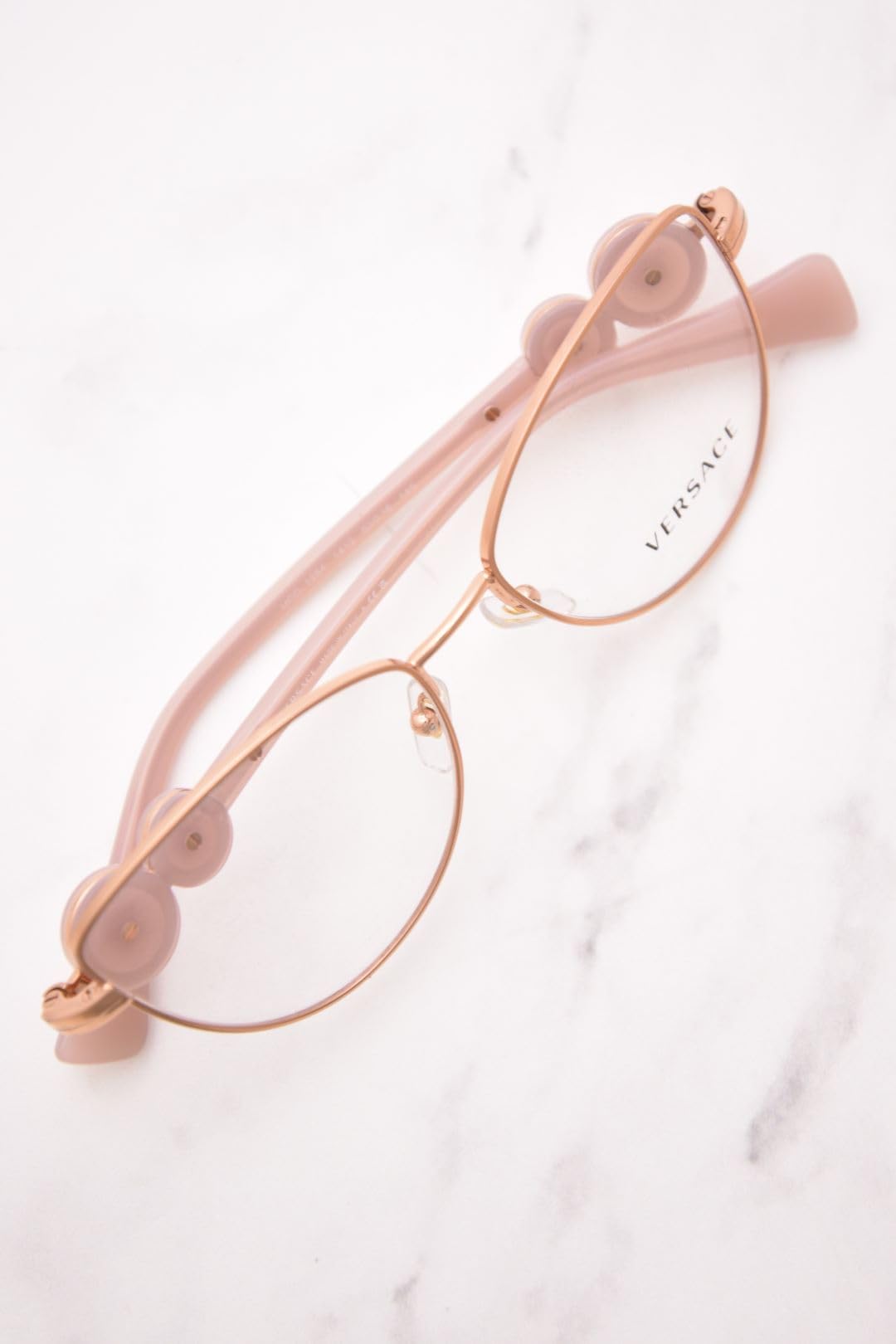 Versace Eyeglasses VE 1284 1412 Rose Gold