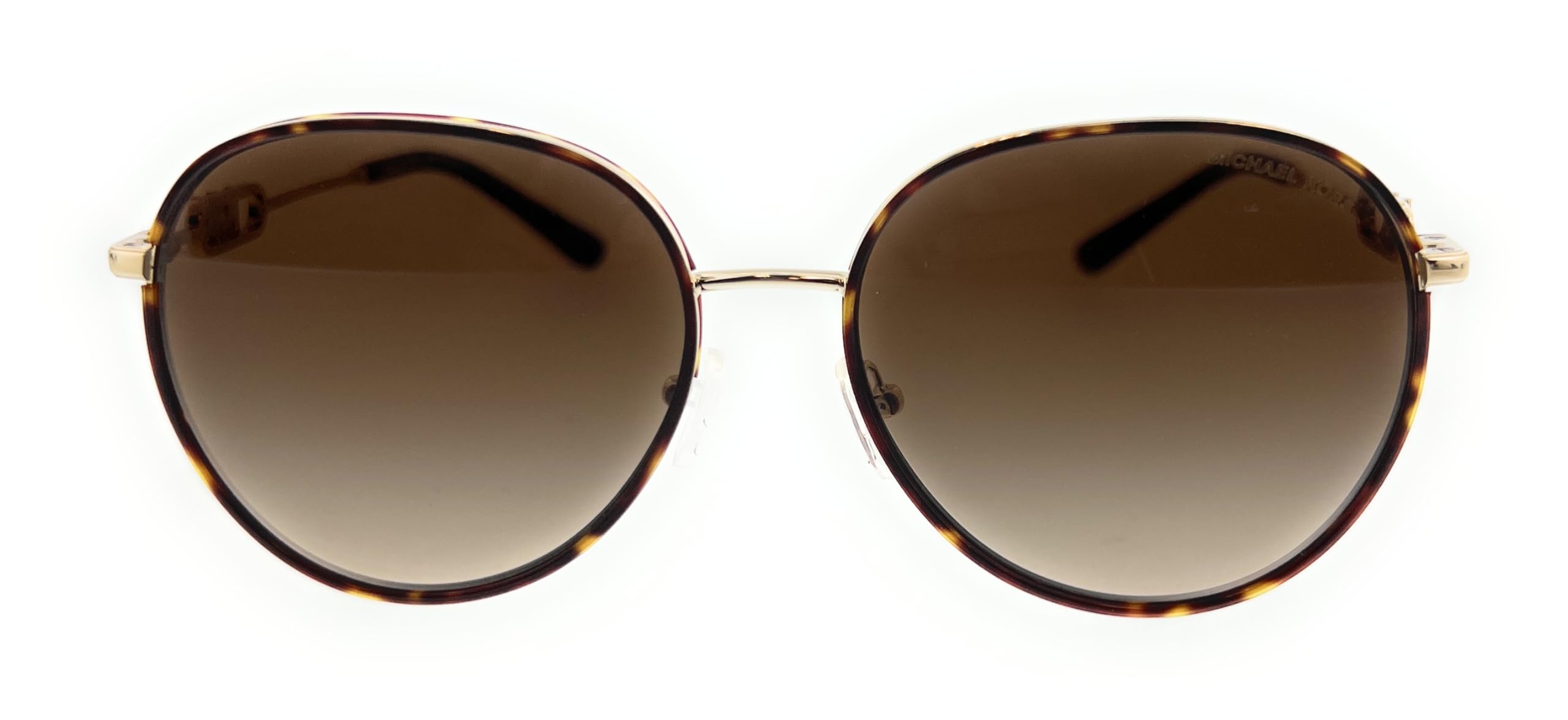 Michael Kors MK1128J Empire Aviator Light Gold Tortoise/Brown Gradient One Size