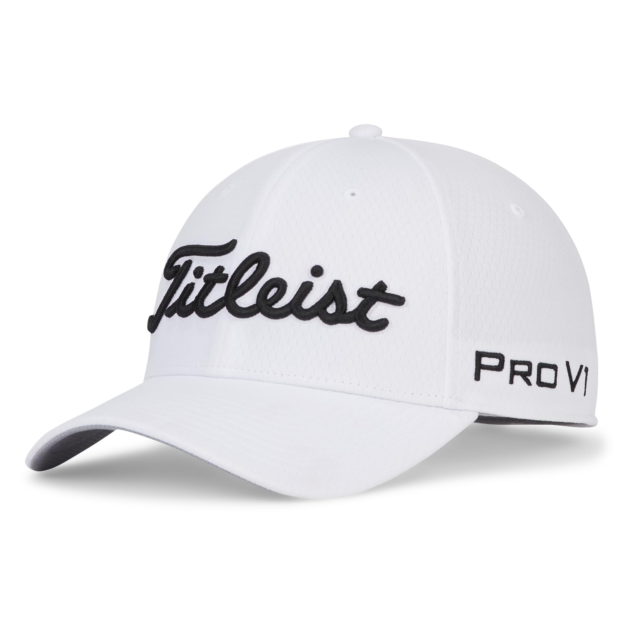 Titleist Tour Elite Golf Hat White/Black Medium/Large