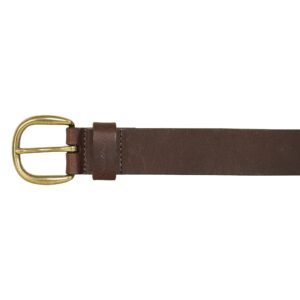 Eddie Bauer Women's Casual Belts, One Size Fits Most, Classic Leather-Brown, XL