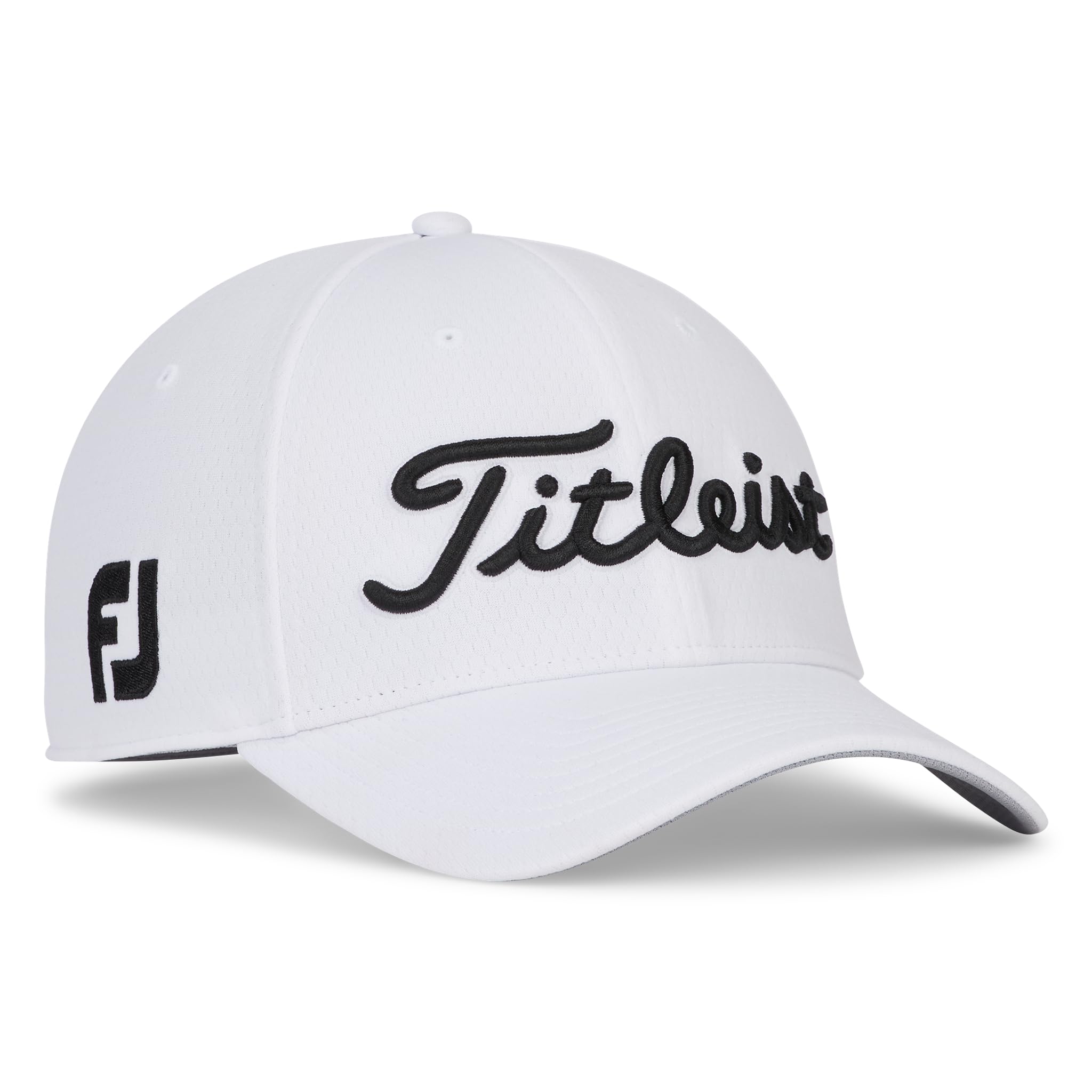 Titleist Tour Elite Golf Hat White/Black Medium/Large