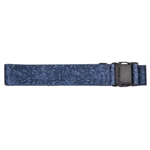 Eddie Bauer Women's Active Stretch Webbing Belts, Blue Graphic, One Size