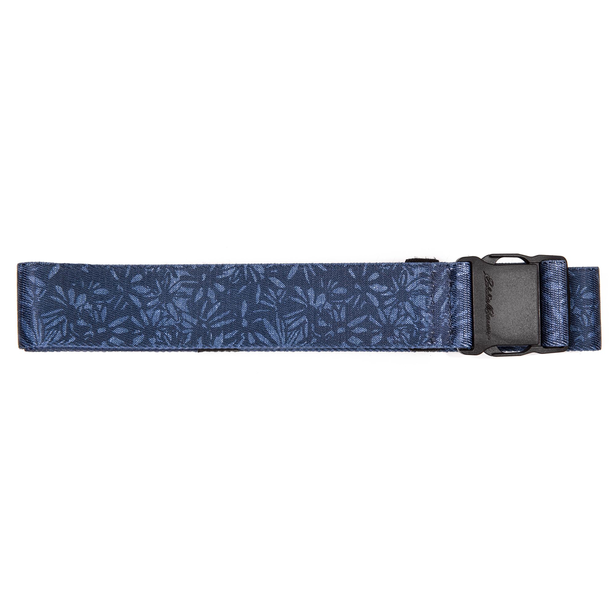 Eddie Bauer Women's Active Stretch Webbing Belts, Blue Graphic, One Size