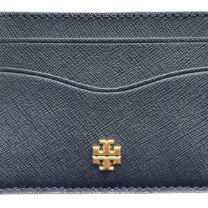 Tory Burch Emerson Slim Card Case 136101 Tory Navy 405