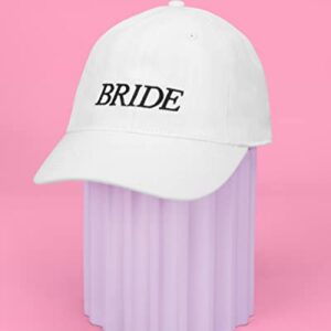 xo, Fetti Bride Baseball Hat Bachelorette Party Decorations White | Bride to Be Gift, Engagement Party Supplies, Cool Bride