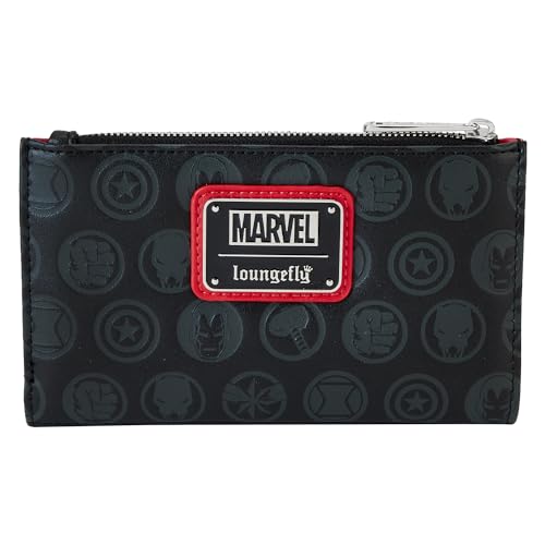 Loungefly Avengers 60th Glow in The Dark Anniversary Wallet, Amazon Exclusive