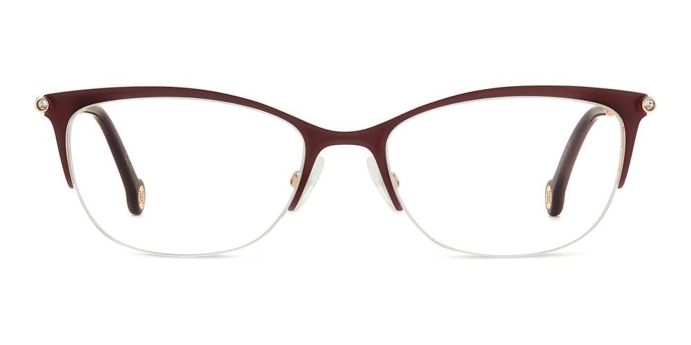 Carolina Herrera HER 0153 Gold Burgndy 54/18/145 women Eyewear Frame