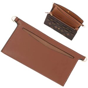 Lckaey Purse kit Emily wallet for Sarah bag, chain accessories, organizer shoulder bag Y001-brown