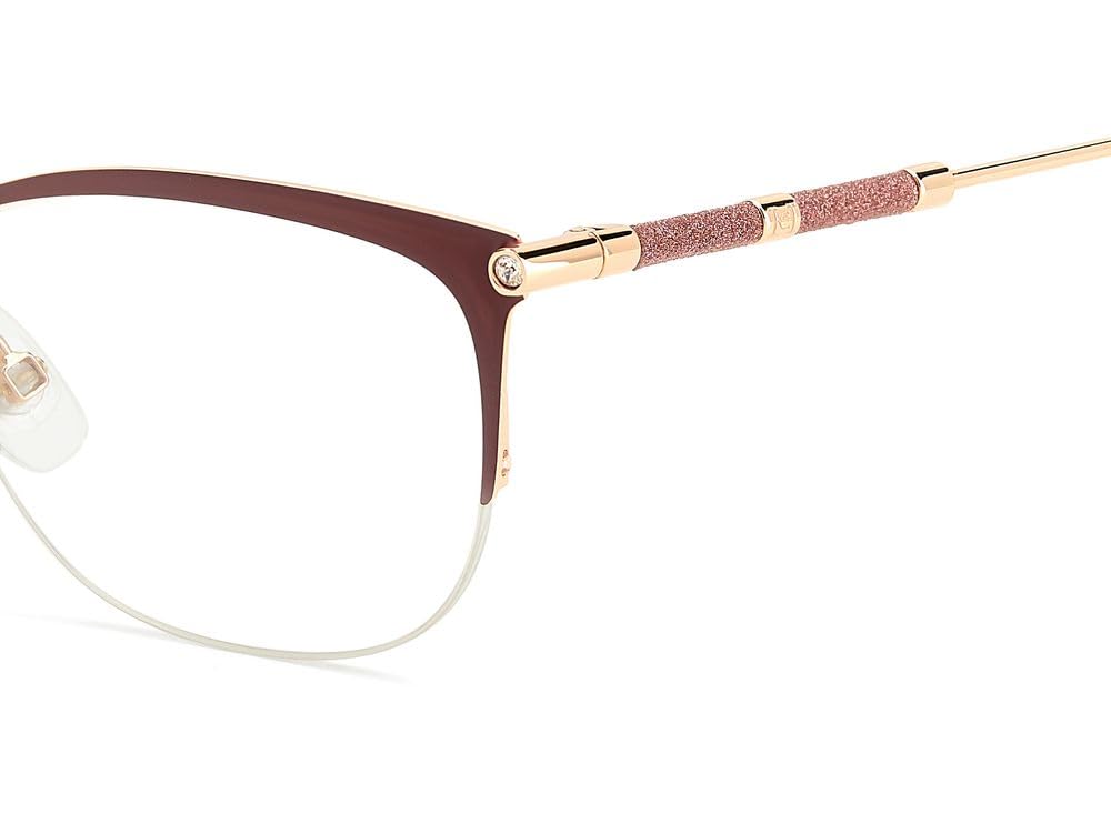 Carolina Herrera HER 0153 Gold Burgndy 54/18/145 women Eyewear Frame