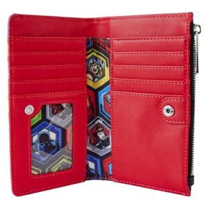 Loungefly Avengers 60th Glow in The Dark Anniversary Wallet, Amazon Exclusive