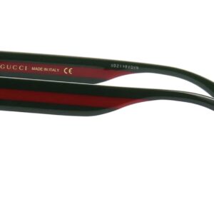 Gucci GG0343O Rectangular Eyeglasses + Bundle with eSHADES Luxury Eyewear Kit