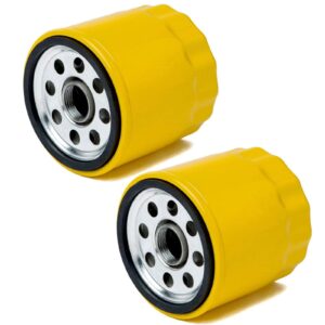 2 pack 52 050 02-s oil filter for kohler m18 cv15s sv735,craftsman, scag, bad boy lawn mower tractor, part no.#52 050 02, 52 050 02-s, 52 050 02-s1, 25 050 25-s