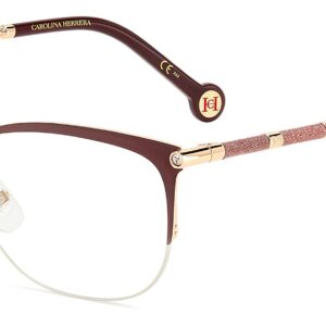 Carolina Herrera HER 0153 Gold Burgndy 54/18/145 women Eyewear Frame