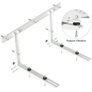 Outdoor Wall Mounting Bracket for Ductless Mini Split Air Conditioners Heat Pump Systems Support Up to 330lbs Universal 7000-18000 BTU