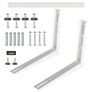 Outdoor Wall Mounting Bracket for Ductless Mini Split Air Conditioners Heat Pump Systems Support Up to 330lbs Universal 7000-18000 BTU