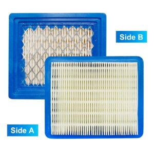 laffoonparts 36046 Air Filter 36634 Pre-Filter Replacement for Tecumseh OH95 OH195 OHH50 OHH55 OHH60 VLV50 VLV55 VLV60 VLV66 VLV126 4-5.5hp Engine with Fuel Filter Replacement for Stens 100-450