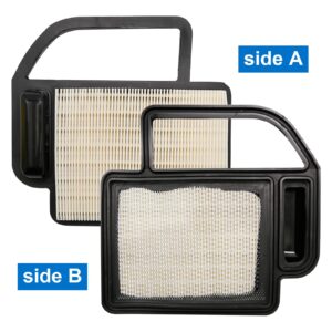 20 083 02-S LTX 1045 Air Filter Tune up Kit Replacement for Cub Cadet LT1042 LT1045 LTX1042 LTX1045 RZT42 Replacement for Kohler 20 083 06-S Air Cleaner SV470 SV480 Lawn Mower with Oil Filter