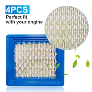 laffoonparts 36046 Air Filter 36634 Pre-Filter Replacement for Tecumseh OH95 OH195 OHH50 OHH55 OHH60 VLV50 VLV55 VLV60 VLV66 VLV126 4-5.5hp Engine with Fuel Filter Replacement for Stens 100-450