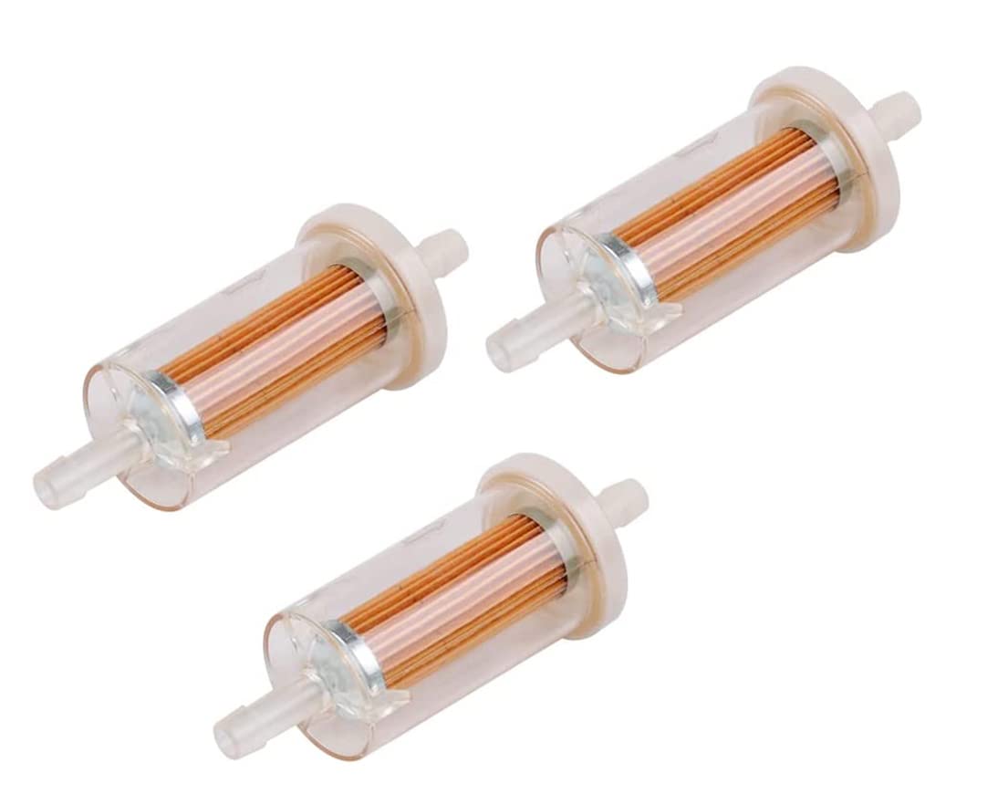 Go-cheers 695666 Fuel Filter Replacement For 845125 691035 493629 5065 5065D 5065K Lawn Mower Tractor 3 pack