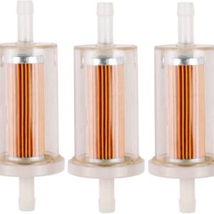 Go-cheers 695666 Fuel Filter Replacement For 845125 691035 493629 5065 5065D 5065K Lawn Mower Tractor 3 pack