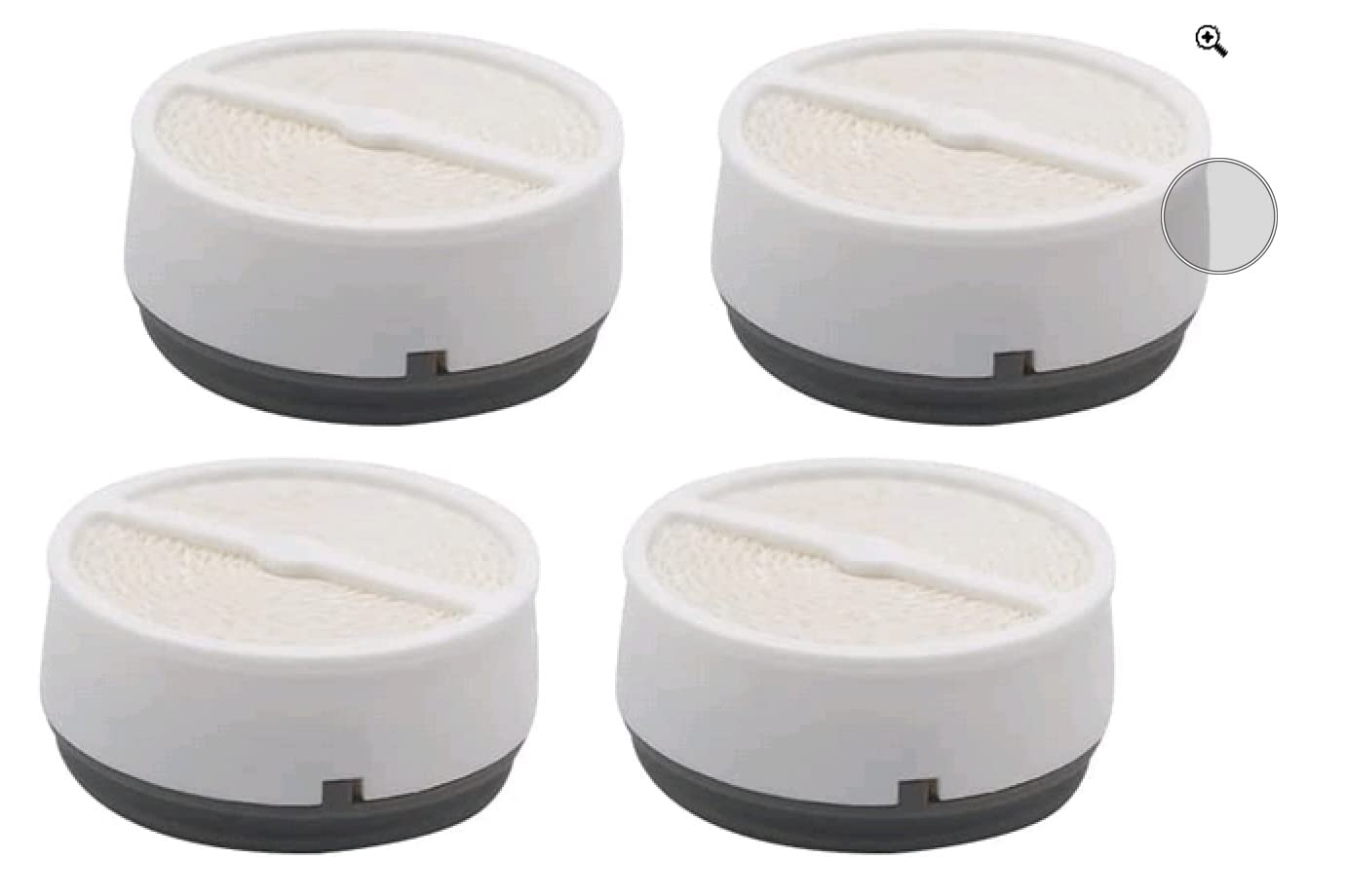 Humidx Plus Humidifier Filter Compatible with AirMini and N20 Connector, Includes 4pcs, Each one uses an Independent Sealed Package.