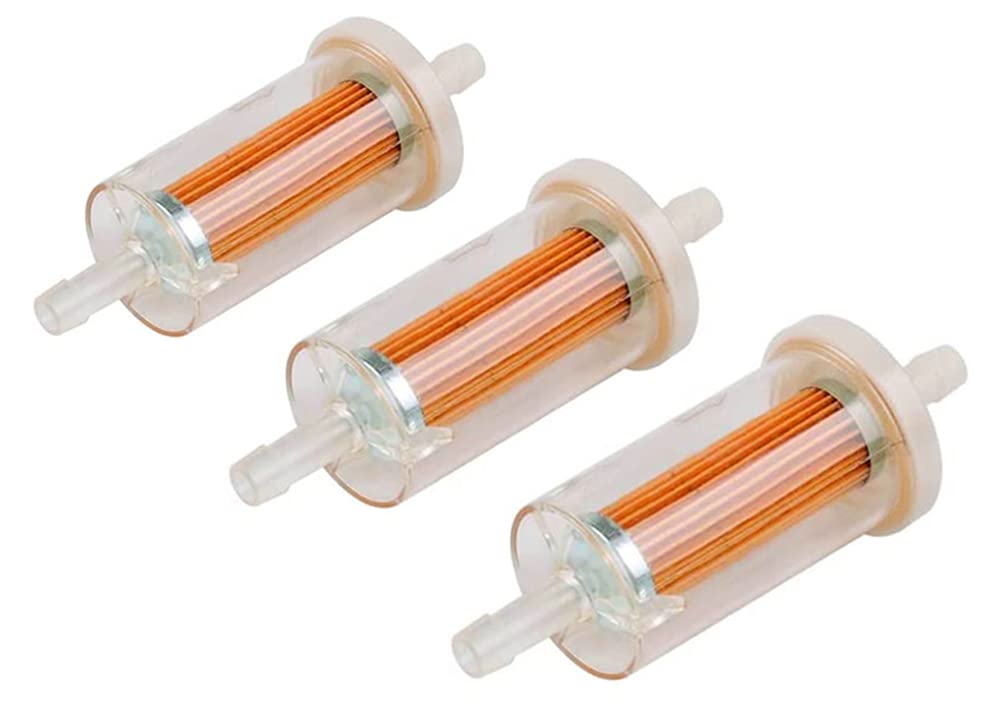 Go-cheers 695666 Fuel Filter Replacement For 845125 691035 493629 5065 5065D 5065K Lawn Mower Tractor 3 pack