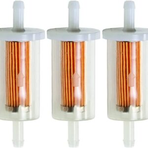 Go-cheers 695666 Fuel Filter Replacement For 845125 691035 493629 5065 5065D 5065K Lawn Mower Tractor 3 pack