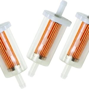 Go-cheers 695666 Fuel Filter Replacement For 845125 691035 493629 5065 5065D 5065K Lawn Mower Tractor 3 pack