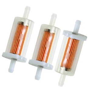 Go-cheers 695666 Fuel Filter Replacement For 845125 691035 493629 5065 5065D 5065K Lawn Mower Tractor 3 pack