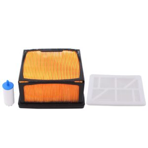 ApplianPar Air Filter and Fuel Filter for Husqvarna K760 K770 Concrete Cut Off Saw Power Cutter Replaces 525470601 574362302 525470602 Set of 2