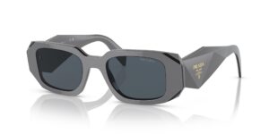 prada prada pr 17ws grey/dark grey 49/20/145 women sunglasses