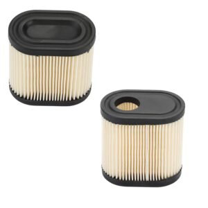 36905 air filter Replacement tecumseh 36905 air filter 740083A LEV100 LEV115 LEV120 LV195EA，Compatible with Tecumseh Craftsman Oregon Toro Recycler 22 6.5HP 20016 20017 20018 Lawn Mower (2 pack)